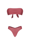 Biquíni Top Bandeau Burgundy