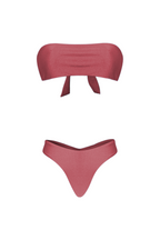 Biquíni Top Bandeau Burgundy