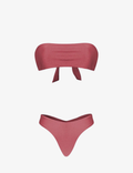 Biquíni Bandeau Burgundy