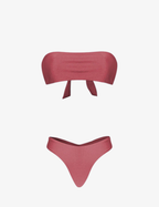 Biquíni Bandeau Burgundy