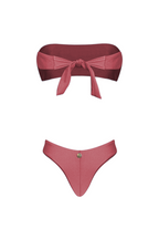 Biquíni Top Bandeau Burgundy