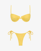 BIQUINI TAÇA SLIM AMARELO SOL