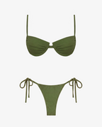 BIQUINI TAÇA SLIM VERDE AMAZÔNIA