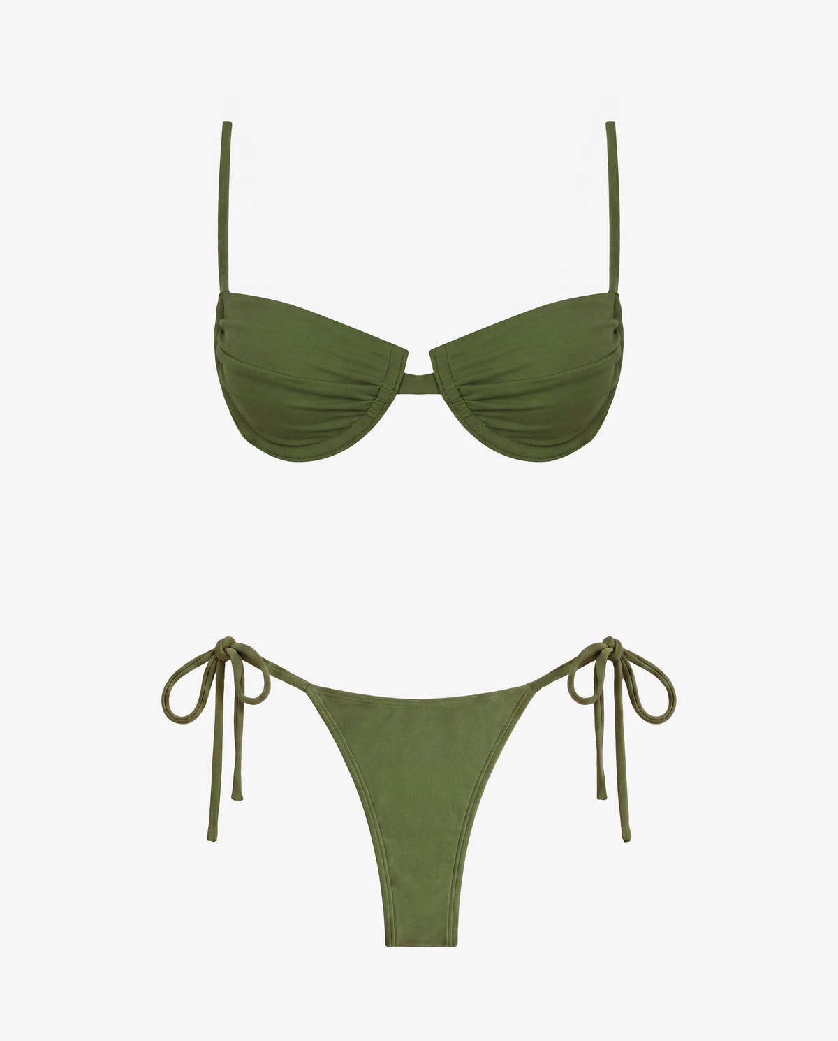 Biquíni Taça Slim Verde Amazônia