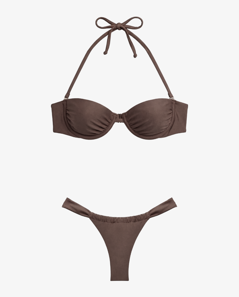 BIQUINI TAÇA MARROM CAPPUCINO